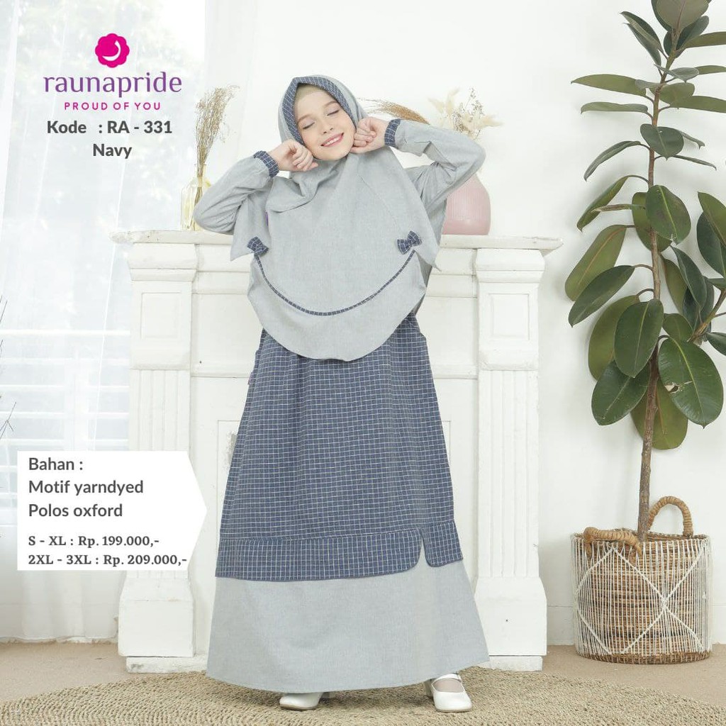 Busana Sarimbit Keluarga / Rauna SR - 331 / Fashion Muslim