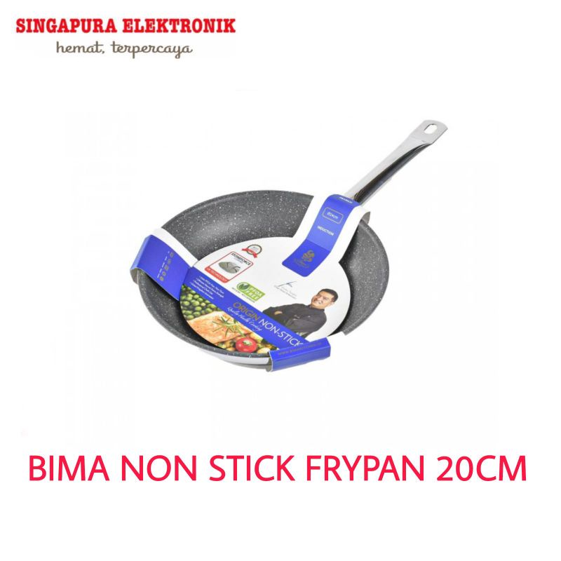 Bima Frypan Non Stick 20cm/Panci Penggorengan