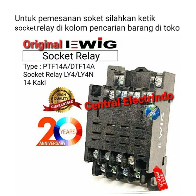 Relay EWIG LY4 14Pin 10A.