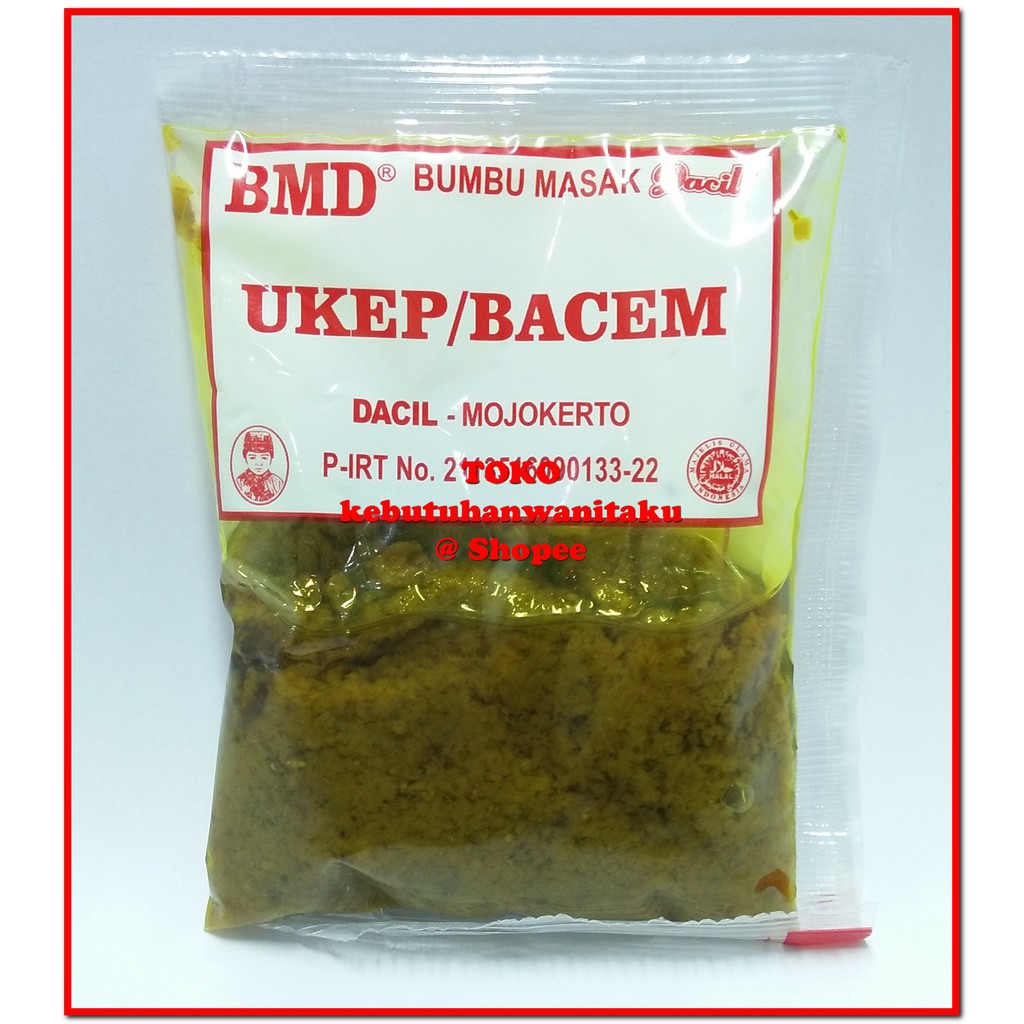 

Bumbu Masak Dacil UKEP / BACEM Bumbu dapur jadi instan cepat saji mahmudah