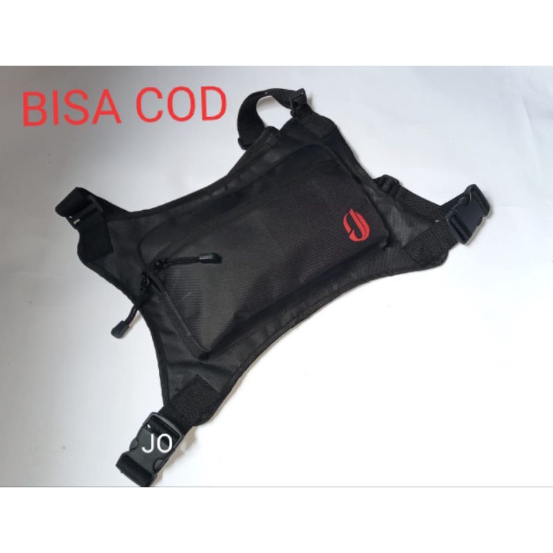Tas Dada chestbag Premium tas tactical army ,rompi pelindung dada, biker