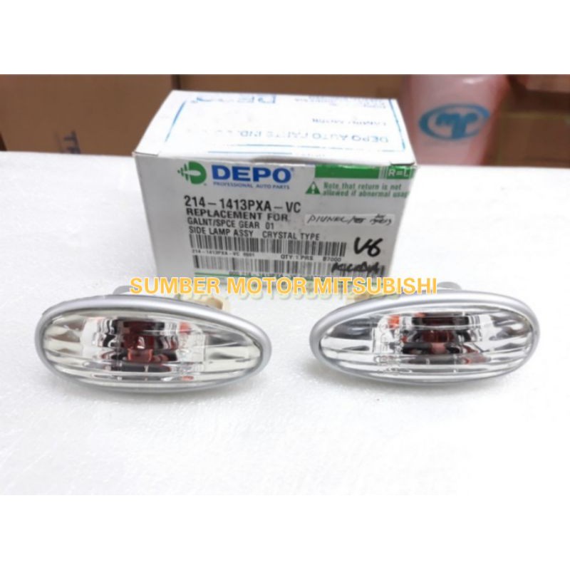 Lampu Sen Spakbor Fender Mitsubishi Galant V6 Lancer Cedia Kuda