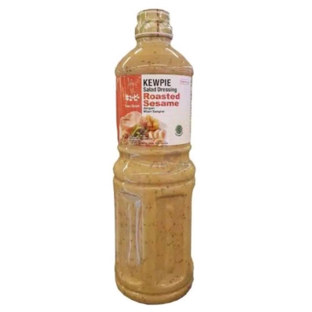 

kewpie salad dressing roasted sesame 1 liter / wijen sangrai