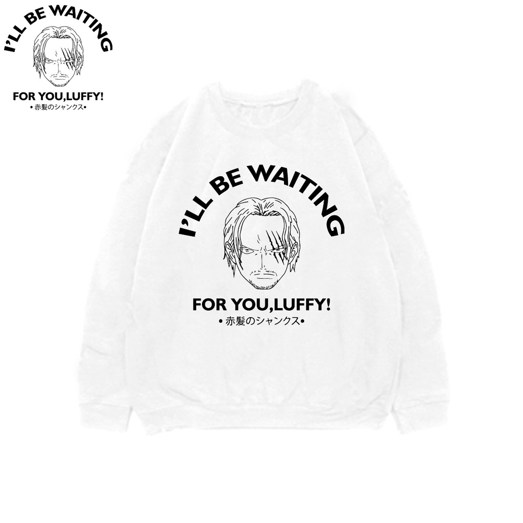 Sweater anime OP Shanks waiting luffy