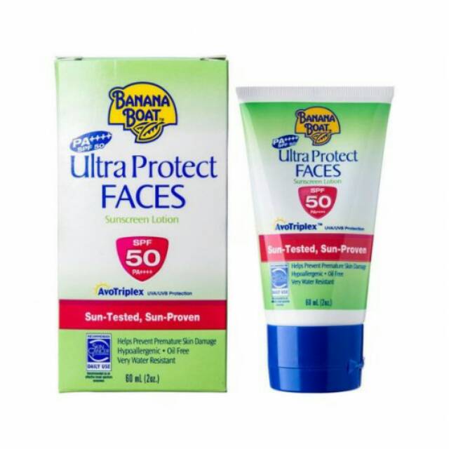 Banana Boat Ultra Protect Faces Sunscreen Lotion SPF50 PA++++
