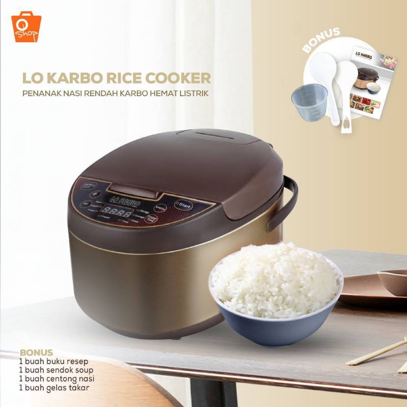 LO KARBO RICE COOKER LOW CARBO