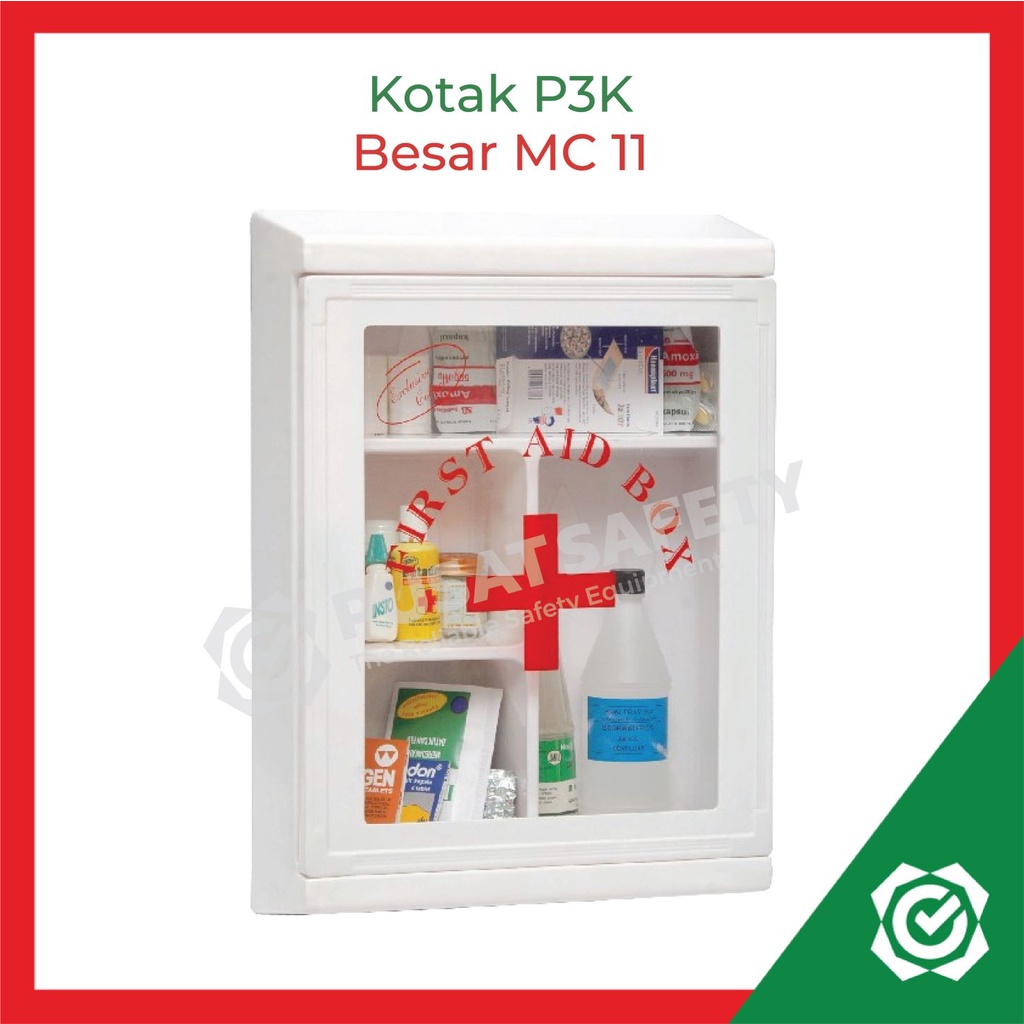 Kotak P3K MC11 First Aid Box Boks Obat Besar