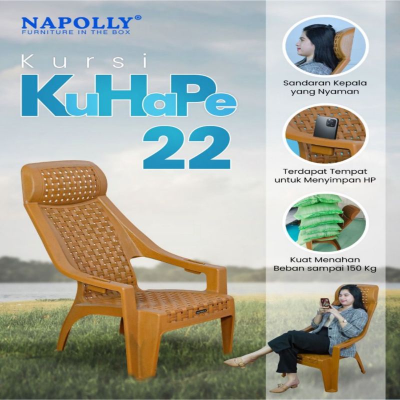 NAPOLLY KURSI SANTAI KURSI TERAS KUHAPE 22