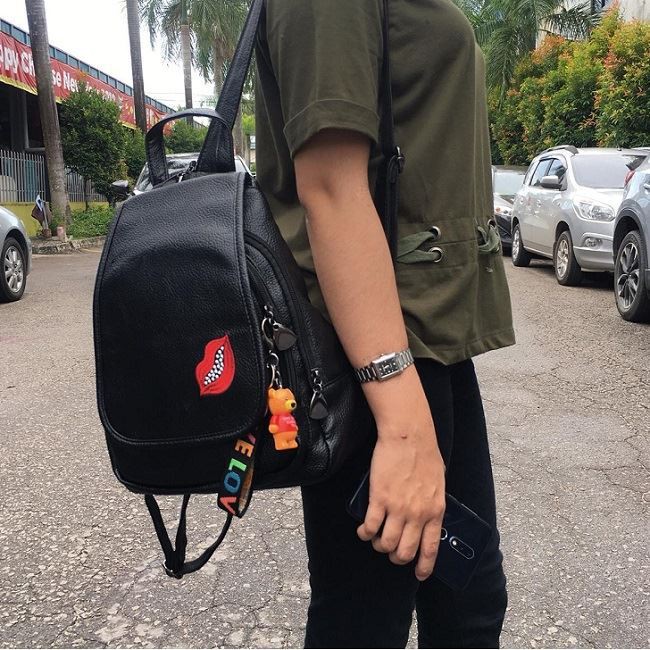 GI 2672 RISCE TAS RANSEL IMPORT WANITA CEWEK PEREMPUN JAKARTA jtf