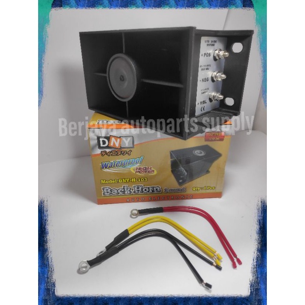 BACK HORN 3 SUARA SUPER KENCANG/ATREK ALARM 3 SUARA  12V/24V