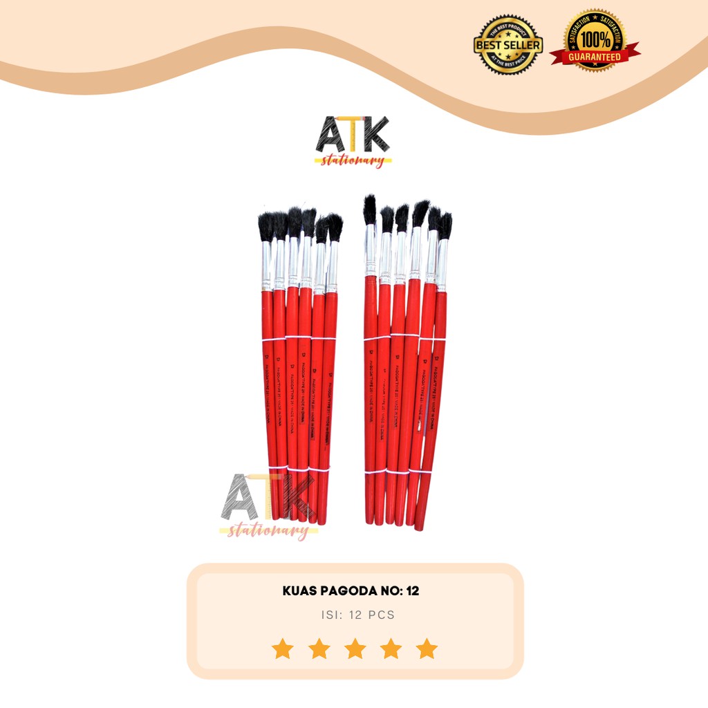 

Kuas Cat Air Pagoda No : 12 Atk