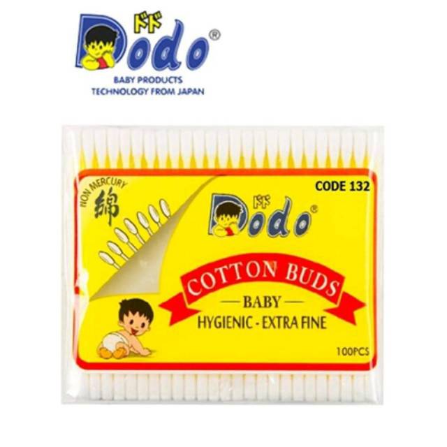 Dodo cotton buds reguler baby 50 pcs 100 pcs