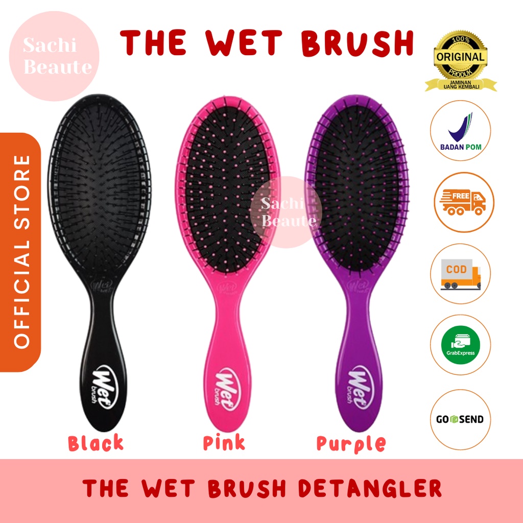 The Wet Brush Wet Brush Ori Original Detangler Sisir