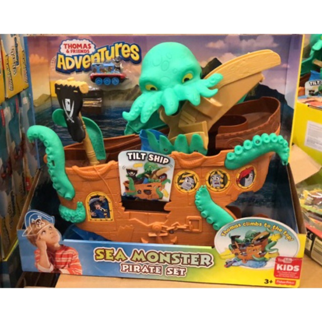 Fisher Price Thomas Adventures Sea Monster Pirate Set