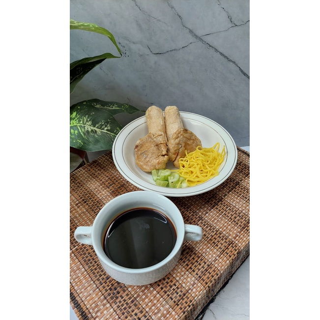 

Pempek campur (lenjer, adaan, kulit,telur) frozen + kuah cuko - 8 pcs/prs