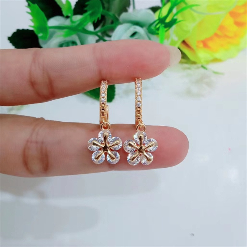 Personality Circle Ear Buckles Temperament Fashion Jewelry Hoop Earrings Round Shape Trend Korean Geometric Hexagonal