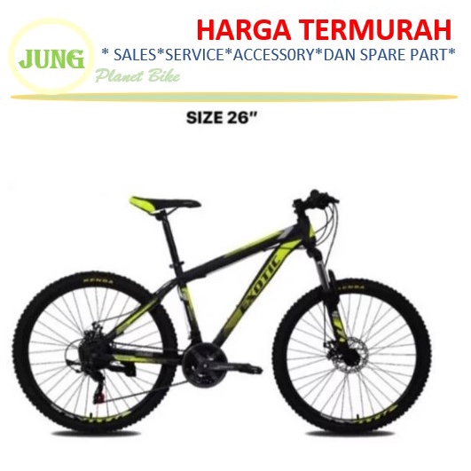 Sepeda gunung 26 inch EXOTIC 2651