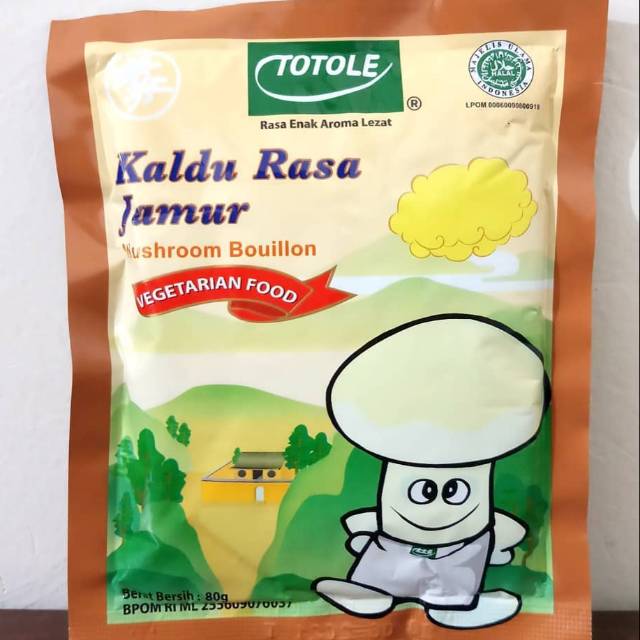

Kaldu Jamur Totole 80 gram / Pengganti MSG / Kaldu Jamur