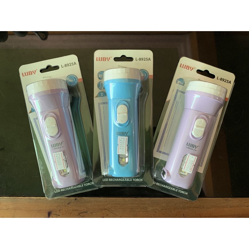 Senter charger / senter cas LUBY 8925A / MYVO MS-8001 senter kecil