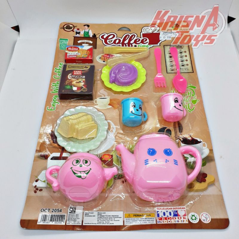 MAINAN ANAK POCI KOPI SET/COFFE TIME/KITCHEN SET