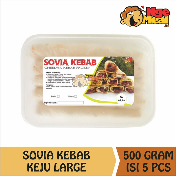 

SOVIA Kebab Keju Large Isi 5