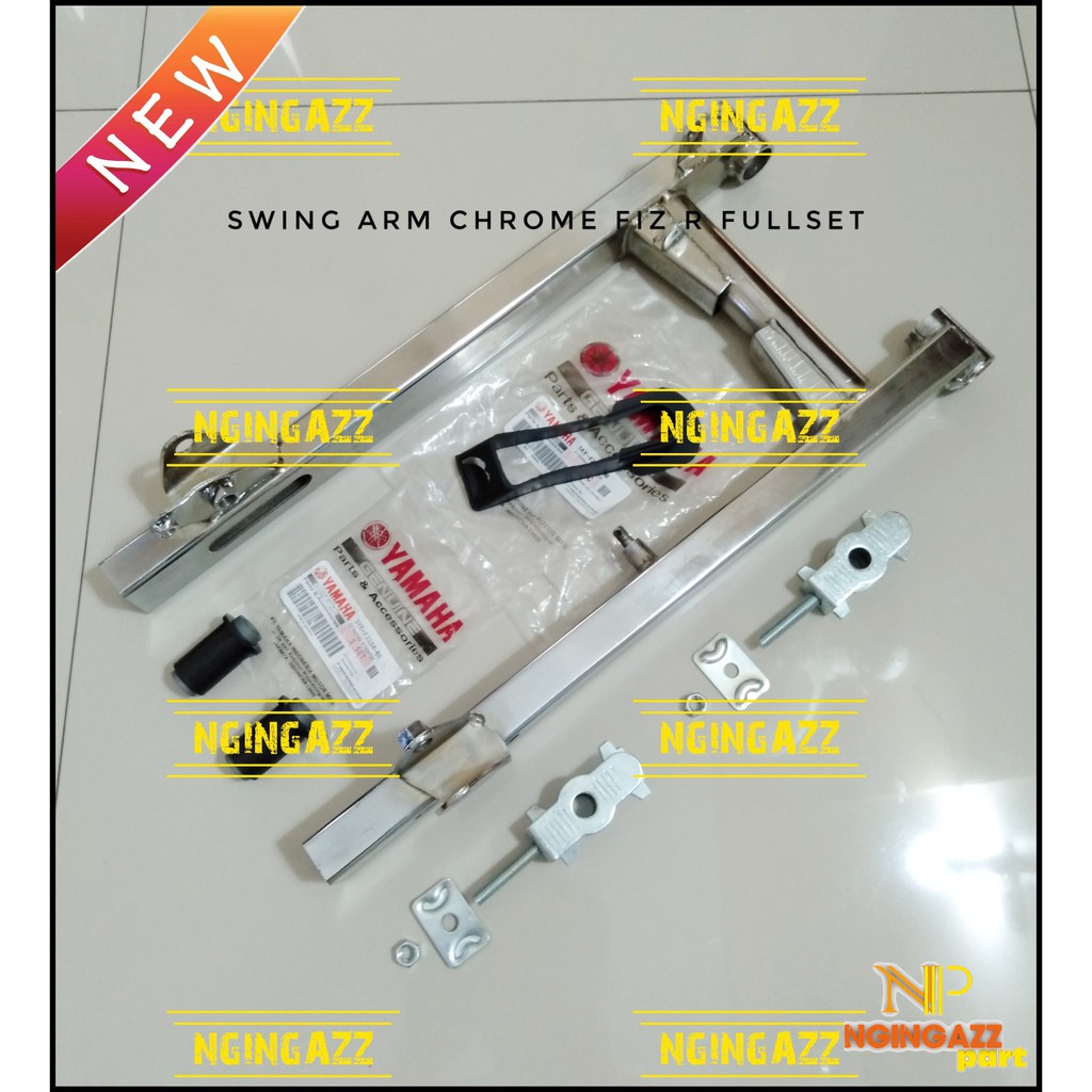 Fork swing arm lengan ayun f1z r fiz r krom fullset