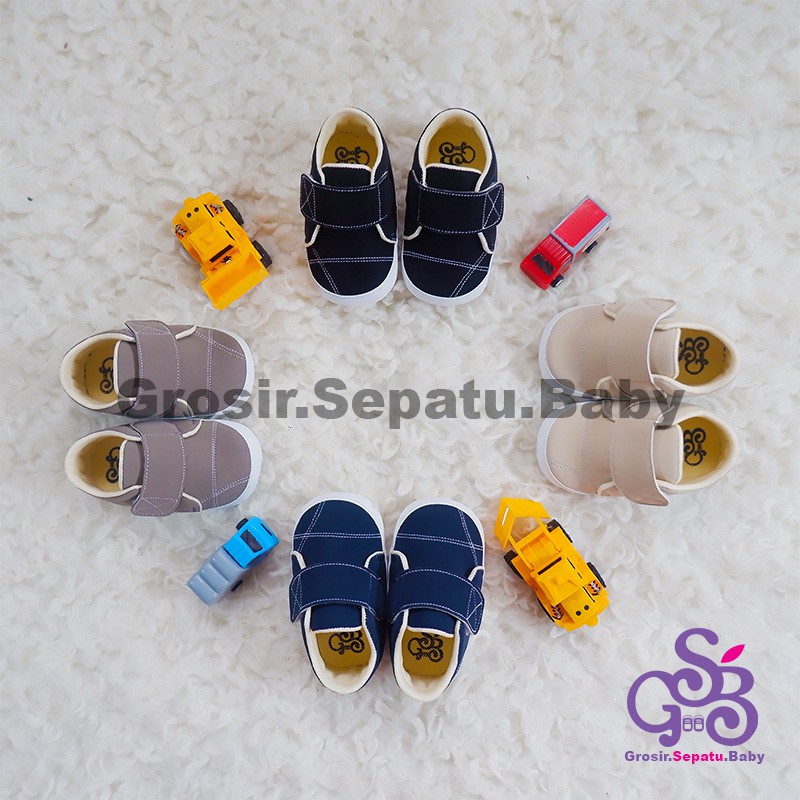 prewalker sepatu bayi laki laki perempuan umur 2 sampai 14 bulan model simple classy