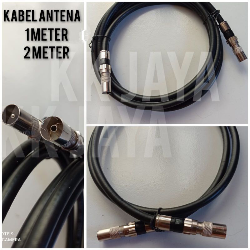 Kabel Antena TV DIGITAL Murah Bagus Jak Besi/Kabel antena 10m,15m,20m,5m,2m,1m/ kabel set top box
