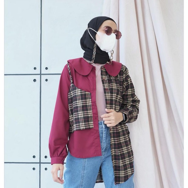 Kala Shirt Kemeja Daily By Proudyhijab