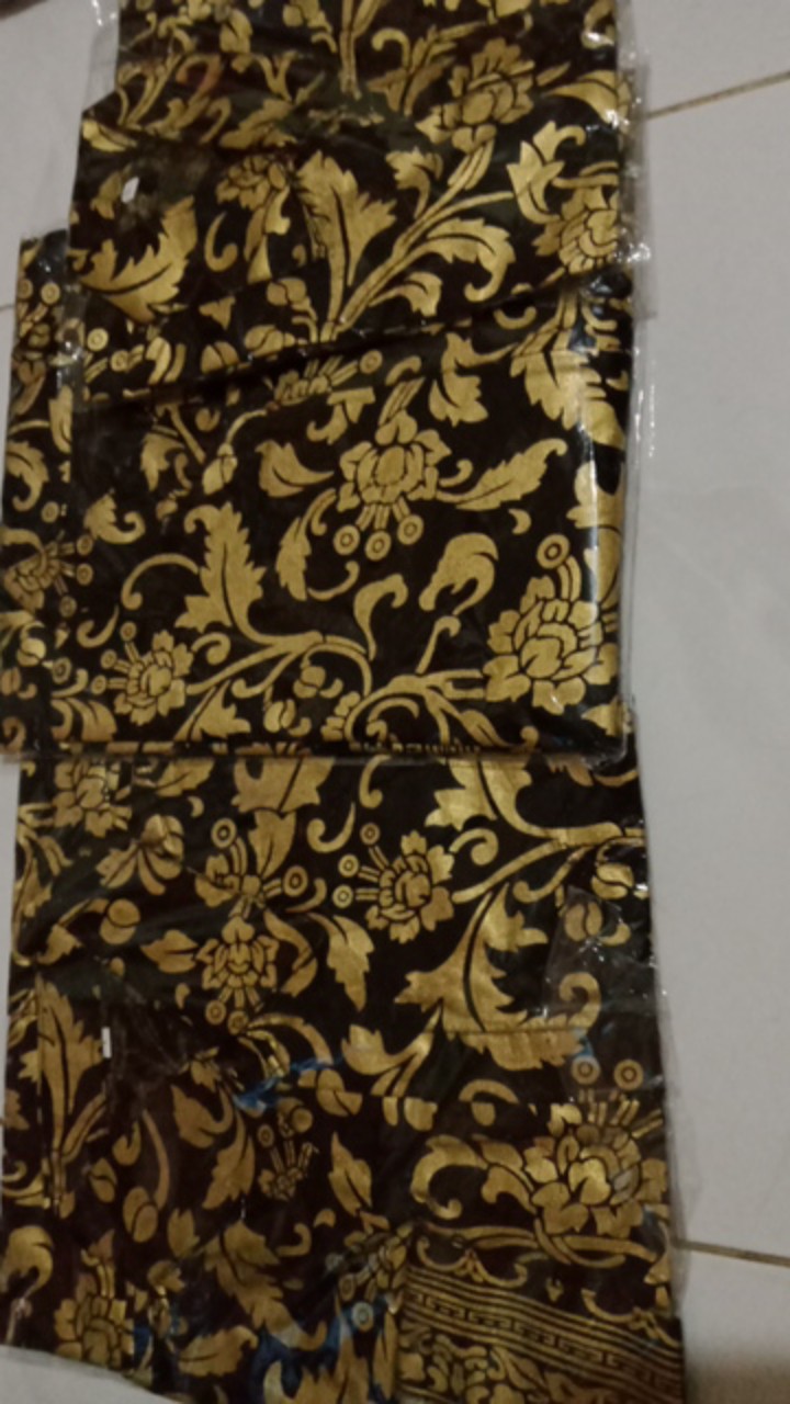 Batik Couple Keluarga Jumbo Sania Ruffle Ori Ndoro Jowi Dnt Prada Bakung