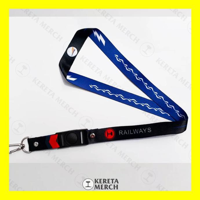 

Cuci Gudang Awal Tahun Tali ID Lanyard Indonesia Railways PREMIUM Promo Awal tahun