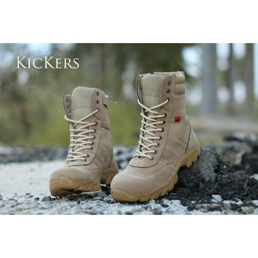 Unik sepatu kickers gunung Diskon