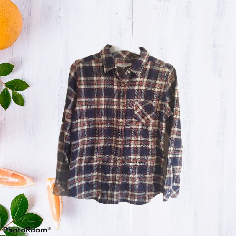 Flannel Wanita Second Original / Flannel Cewek Second Original / Flannel Second Original