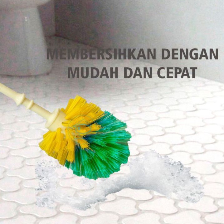 Sikat  WC - Denada - Dragon / SIKAT TOILET DRAGON / SIKAT KAMAR MANDI PLUS TUTUP/ SIKAT LANTAI KAMAR MANDI TOILET WC / SIKATTERAS