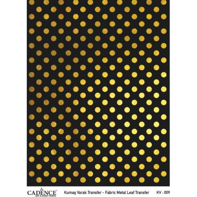 

Candence Fabric Ml Transfer Gold Kv-009