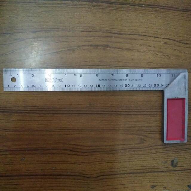 

Penggaris siku tukang stainless steel
