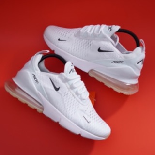 nike 270 women's white and red