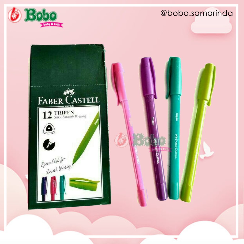 

FABER CASTELL TRIPEN/PULPEN (1PCS)