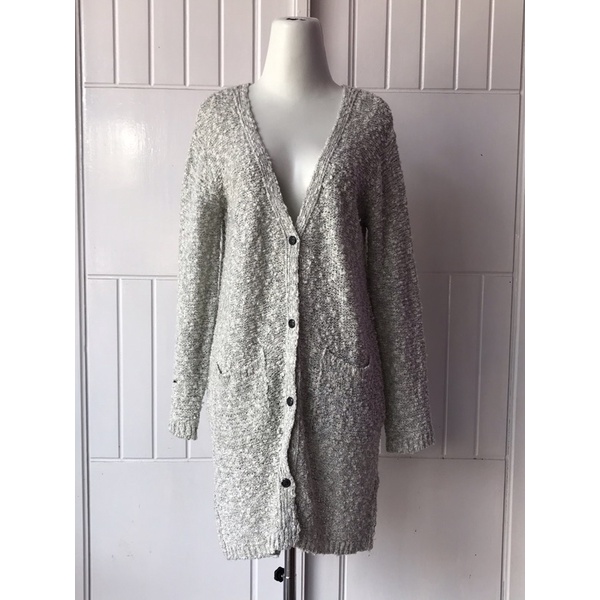 Atasan Rajut Vest Long Outer Cardigan Rajut Jumbo Premium Second Thrift-23.Jaring 110-130/80