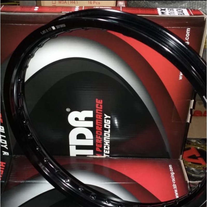 SEBIJI VELG TDR 17x140 HITAM