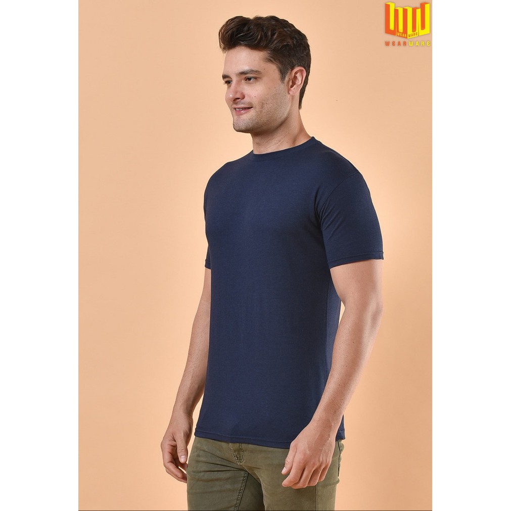  BAMBOO COTTON T Shirt Kaos  Polos  Pria Katun  Bambu  