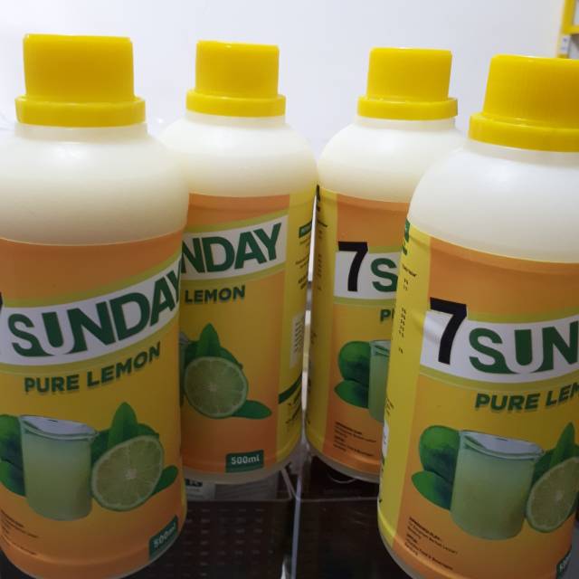 

7sunday jus lemon diet