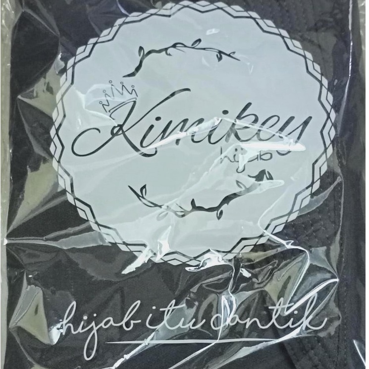 Jilbab Instan Pad Soraya By Kimikey-ABU TUA