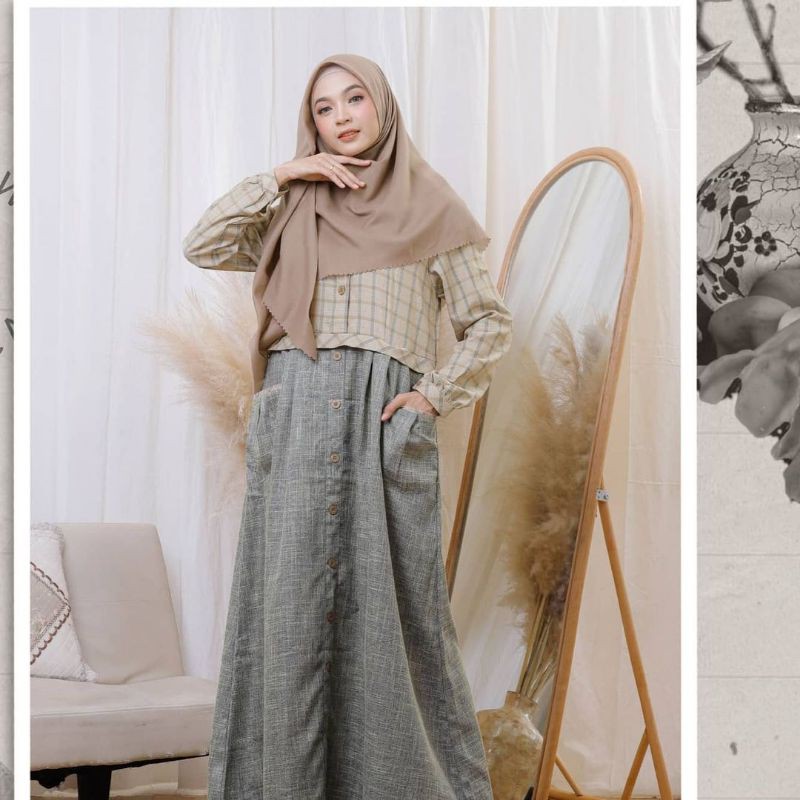 AMBER DRESS BY YASMEERA