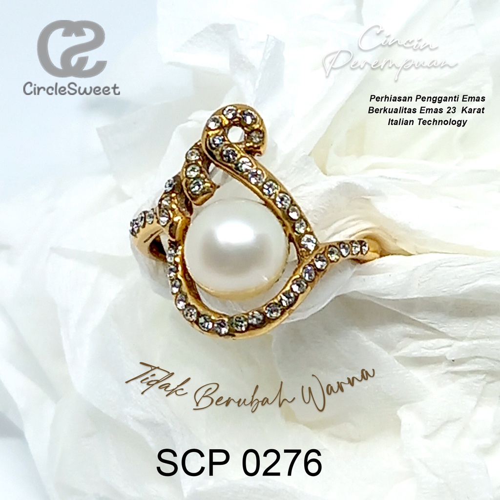 Cincin mutiara lombok asli eka swasa SCP0276