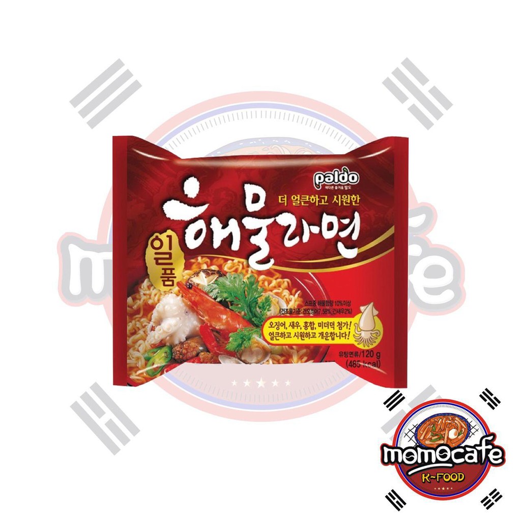 

Paldo Seafood Ramyeon Korean Paldo Instant Nooodle