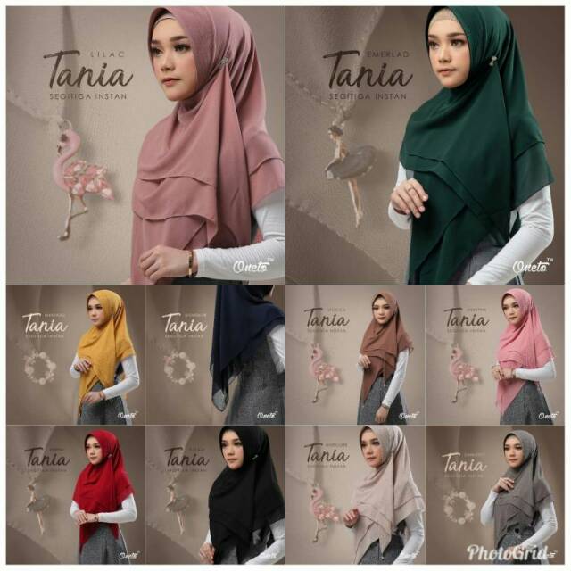 Segitiga instan Tania by jilbab elnuha