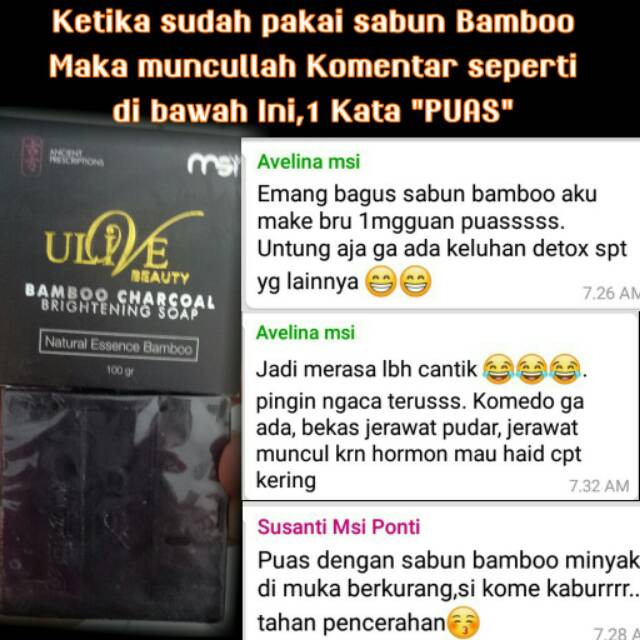 Kata Kata Promosi Sabun Bamboo Msi Blog Yuri 9649