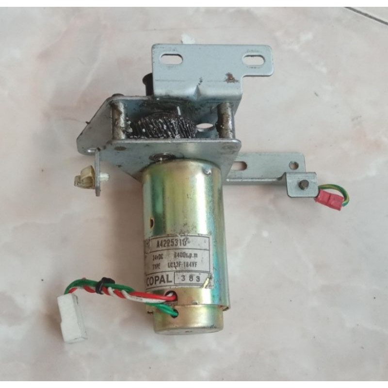 Gearbox motor Dc Copal 24V 6400Rpm