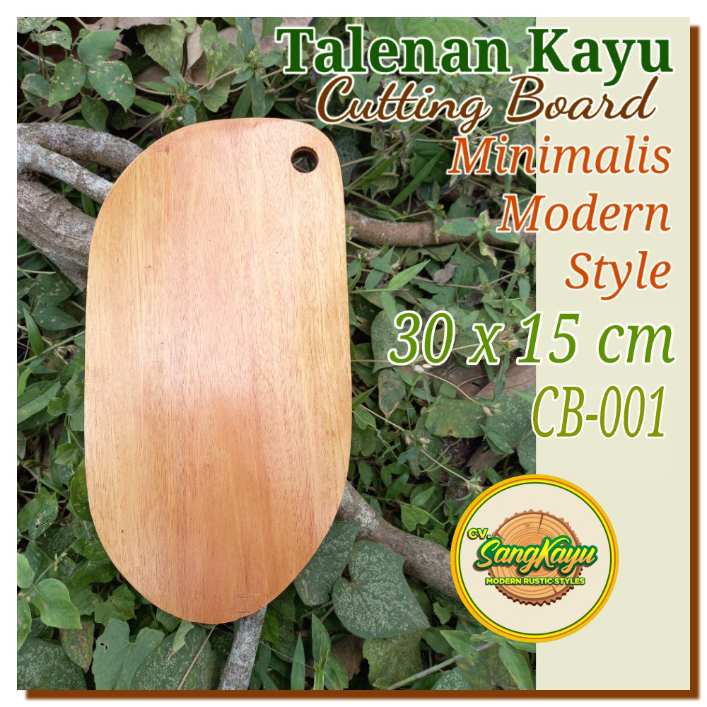 Talenan 30x15cm talenan kayu modern Cutting Board Chopping board